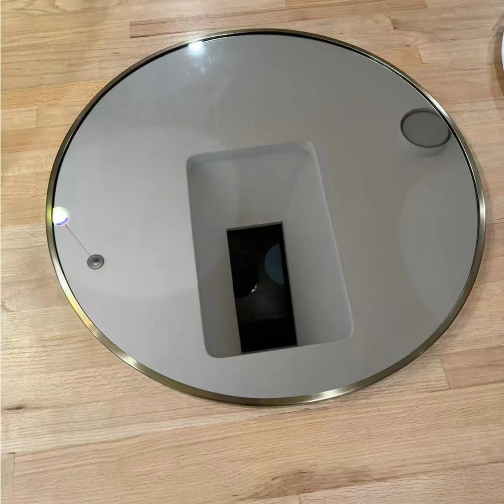 Article Mansfield Small Round Wall Mirror (Brand New! Never hung) Pickup Only！！